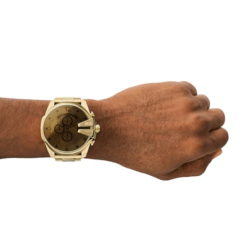 Diesel Uhr Mega Chief DZ4662 Gold