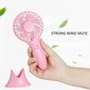Handheld Fan Portable Rechargeable Battery Operated  Desktop With Base 3 Modes For Home  Travel Outdoor