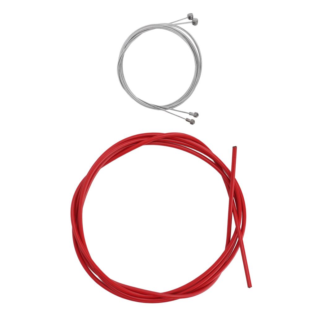 MEROCA Bicycle Shifter Cable Housing Kit Bike Brake Cable Housing Sets Bicycle Brake Line TubeRed