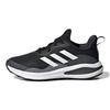 FortaRun J Schnürung Lauf K Abriebfest Atmungsaktiv Niedrig geschnitten Sport Freizeit Schuhe Schwarz Weiß Kinder GY7597