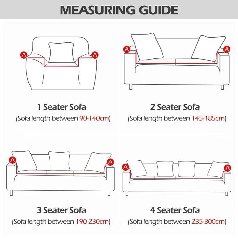 Seasons Elastic Fustă Cotieră Dublă Husă de Sofa 1/2/3/4 Huse de Sofa Huse de Sofa pentru Living Canapea Fundas De Sofa