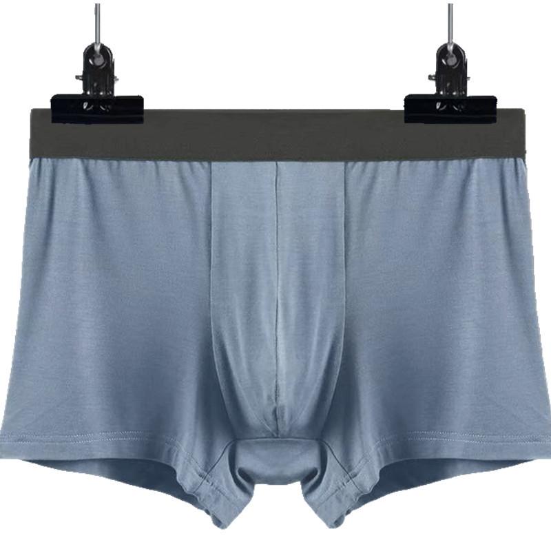 Unterhosen Herren Übergröße 130-180kg Herren Boxershorts Modal Atmungsaktive Unterwäsche Weit geschnittene Hosen Boxershorts