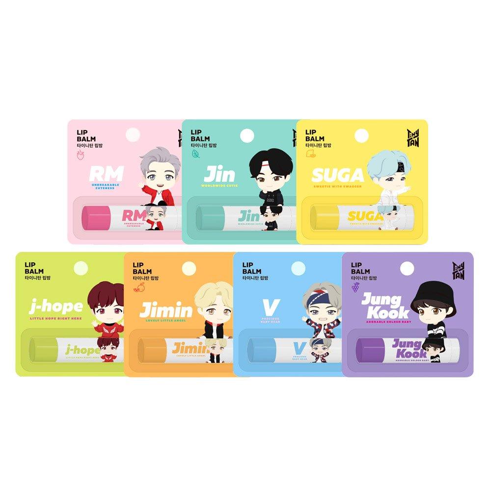 Monami Cosmetic TinyTAN BTS Stick Lip Balm (1EA)
