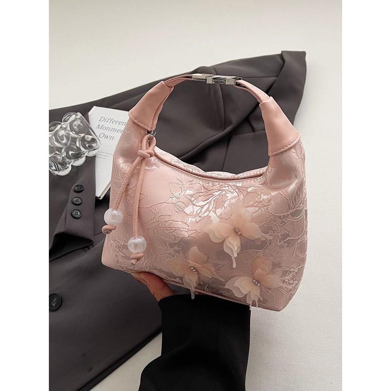 Niche bag women's new summer embroidery small bag versatile messenger dumpling bag