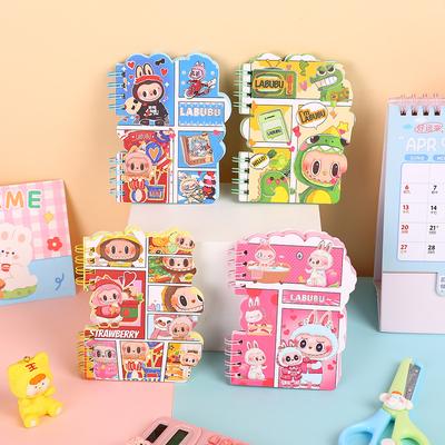 Cartoon Small Book Notebook Portable Coil Book Loose-leaf Hand Account Activity Gift