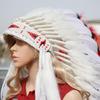 Native American Federkopfschmuck für Bühnenauftritte und Modenschauen