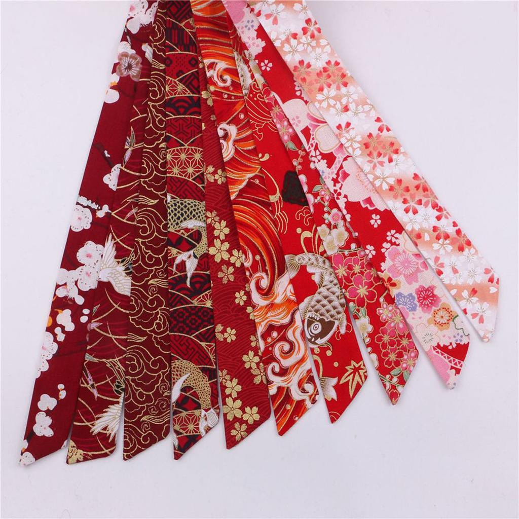 Chinese Hair Band Hanfu Clothing Headdress with Cloud Pattern Wide Headband with Chinese Crane Flower Pattern