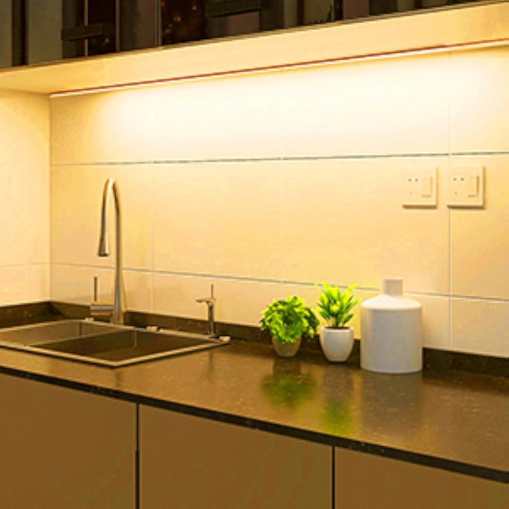 10mm Narrow Neon Light Bulb 12V Hand Sweep Lights Waterproof Kitchen LED Under Cabinet Light Flexible LED Ribbon Neon Lamp