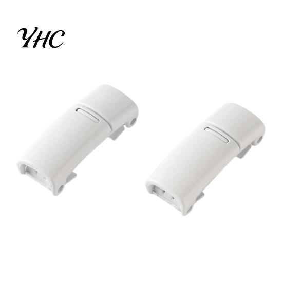 Lazy Shoe Lace Buckle 1 Pair Shoelace Metal Magnetic Lock Laces Clip No Tie for Sneakers Kids Adult Curved Fastener
