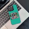 Custodia per Telefono Cartoon Banda Rock G-Gorillaz per iPhone 17,16,15,14,13,12,11,Pro,XS,Max,Plus,Mini,SE4,E Nera Opaca Antiurto