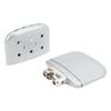 Portable Fuel Hand Warmer Mini Reusable Pocket Zinc Alloy Double Sided Heating HeaterDot Hand