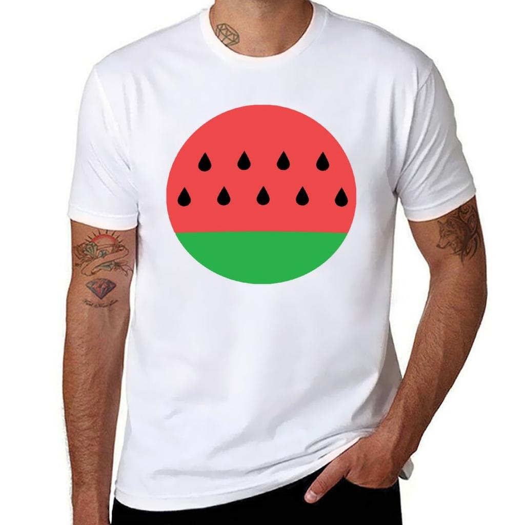 Watermelon Tshirt Casual Pattern Print Tee Shirt