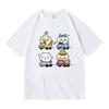 Chiikawa Cute InsStyle Cartoon Graphic TShirt  ONeck Fresh JapaneseStyle Casual Summer ShortSleeve Streetwear Daily Top