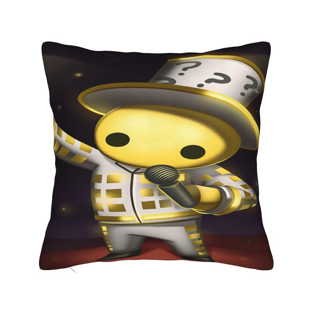 W-Wobbly L-Life Online-Spiel Kissenbezug Lustiger Kissenbezug für Hochzeitsfeier Heimdekoration Weicher Kissenbezug Geschenk