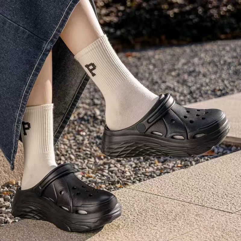 Women's Outdoor Fashionable Simple Clog Shoes Suitable Home Beach Casual Comfortable Sandals