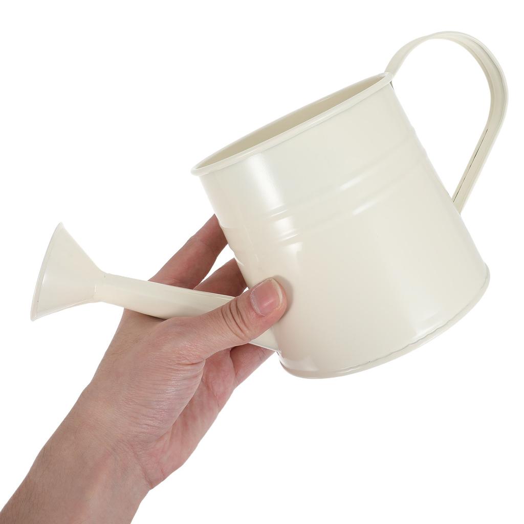 Lightweight Iron Watering Can with Comfortable Handle and Fine Sprinkler Nozzle for Houseplant Care Flower Watering Garden