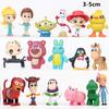 Anime Toy Story 4 Cartoon Figure Toy Woody Buzz Lightyear Rex Alien forky Doll action figure Children Gift