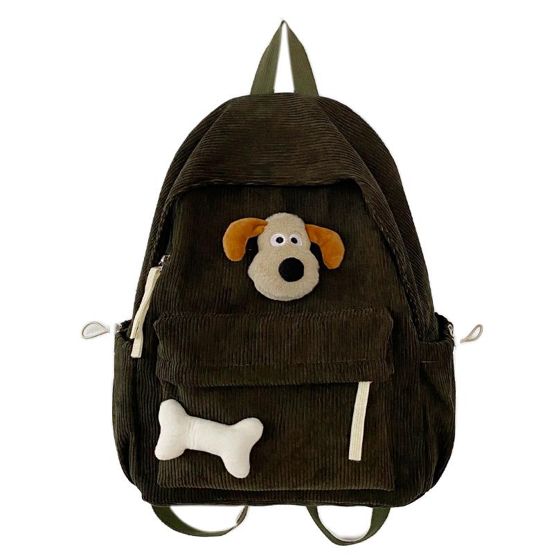 Batoh Female Cartoon Puppy Girl Schoolbag Travel Backpack