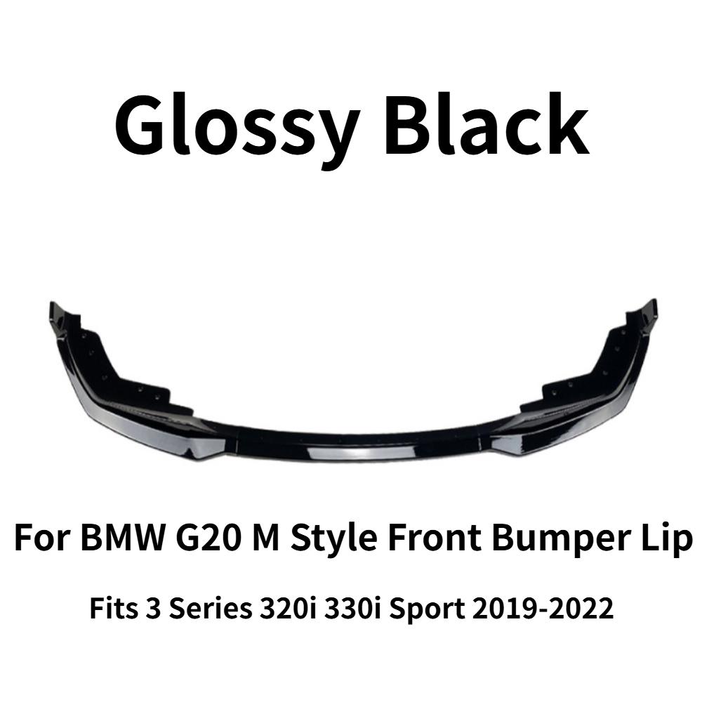 MP-Stil Frontstoßstangenlippe Splitter Spoiler für BMW 3er G20 320i 330i Sport 2019-2022 Auto Außenzubehör zur Nachrüstung
