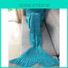 Mermaid Tail Throw Blanket With Acrylic Material For Kids And Adults Perfect For Spring And Fall