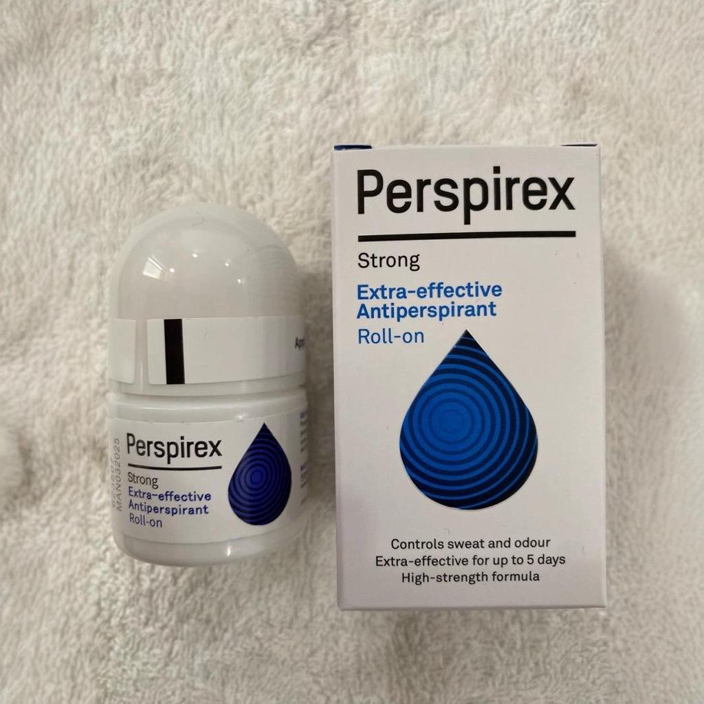Perspirex Strong Antiperspirant 20ml - Deep Blue Extra Strength for Excessive Underarm Sweating 