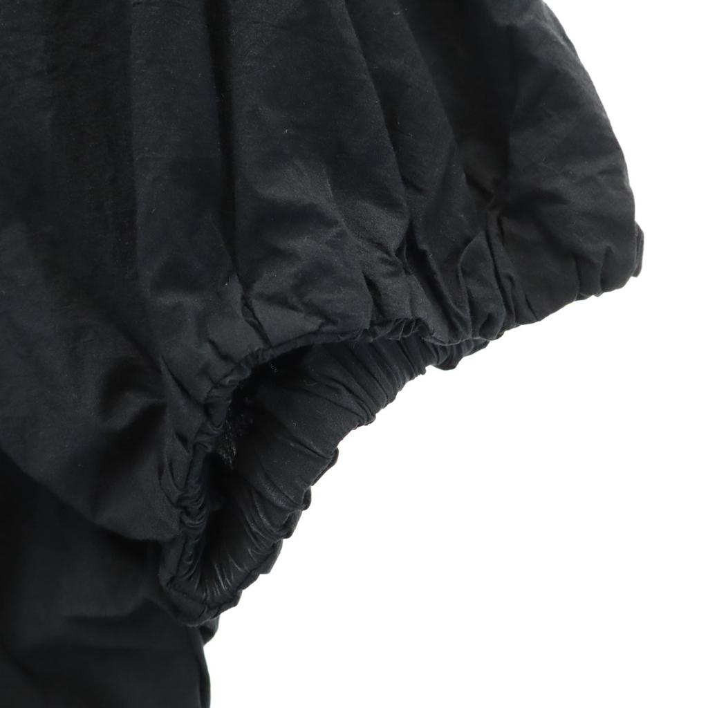Mila Owen Short Sleeve V Neck Blouse Black Pullover Women Used