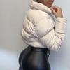 Women'S Bubble Autumn And Winter Solid Color Down Jacket Outerwear Pullover Jacket Oversized Clothing