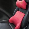 Universal  Car Neck Pillow Adjustable Headrest For Office Chair Cushion 3D Memory Foam Pad Four Seasons Car pillow Lumbar