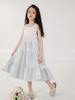 You Jia Meng Girls' Summer Sleeveless Princess Dress - Two-Piece Set