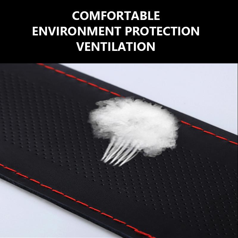 Anti-Slip Car Steering Wheel Braid Cover Hand-Sewn Car Steering Wheel Covers Are Suitable For 90% of the Models On The Market