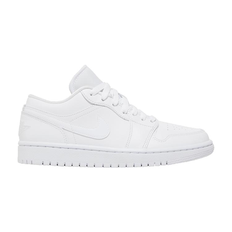 Jordan 1 Low Тройной белый (2022) (Женский) 38