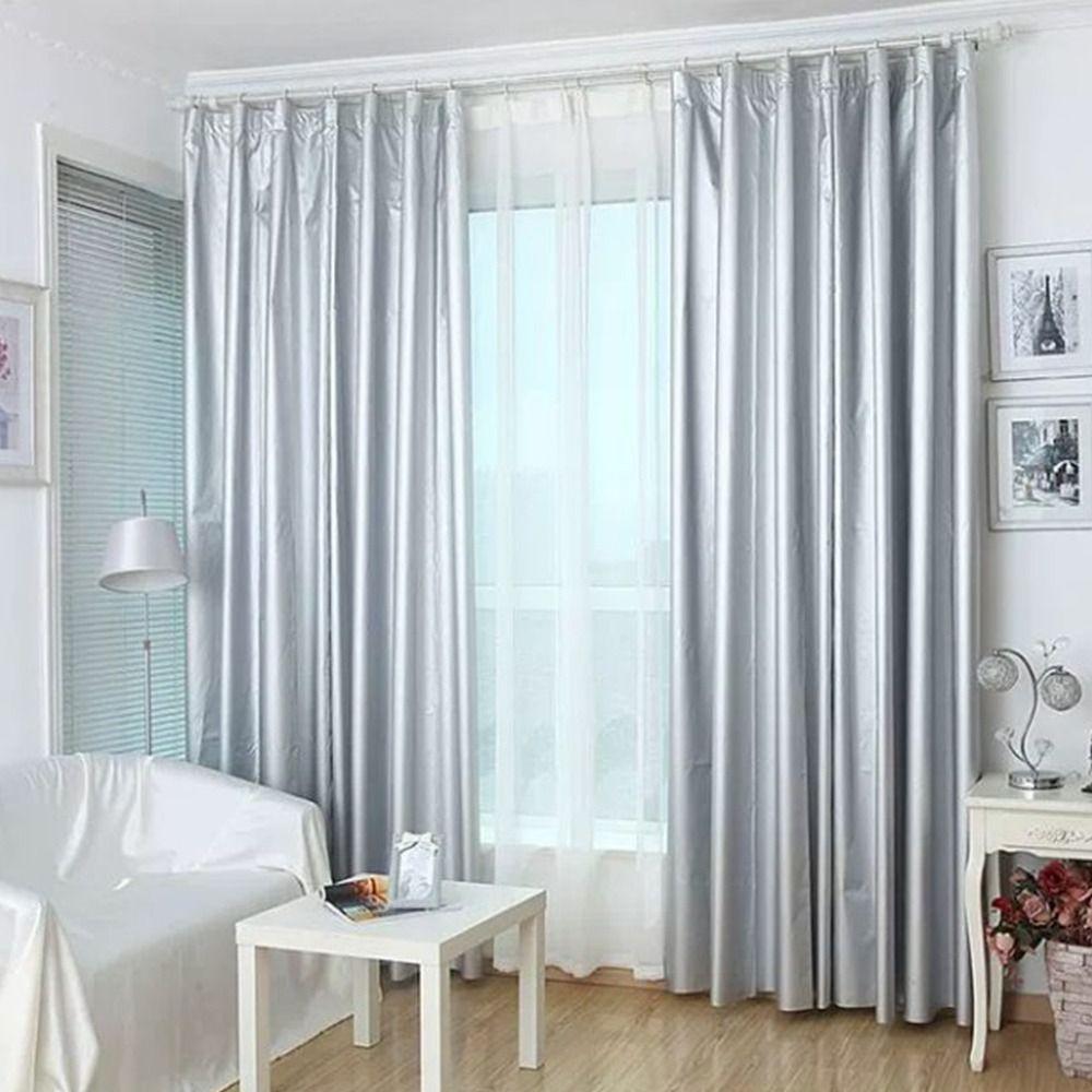 Rectangle Blackout Curtains Thickened Thermal Insulation Curtain New Privacy Drapes  Hotel Bedroom
