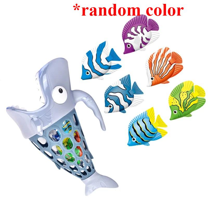 

Bath Toys For Toddlers Shark Grabber With Fish Toys Swimming Pool & Bathtub Toys For Kids Water Toys Gifts For Boys & Girls