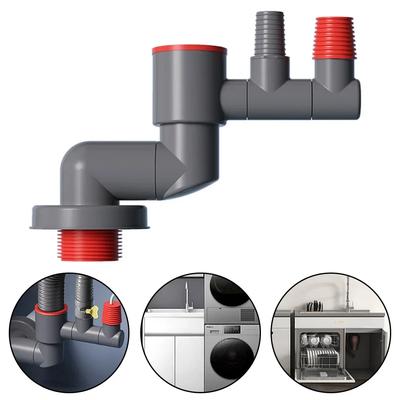 Sink Drain Adapter Seal Plug Kitchen Basin Sewer Branch Connector Overflow Water Drains Pipe Joint Kitchen Downpipe Accessories
