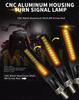 12V  LED Dynamic Flowing Moto Light Turn Signal Lights Indicators CNC Waterproof