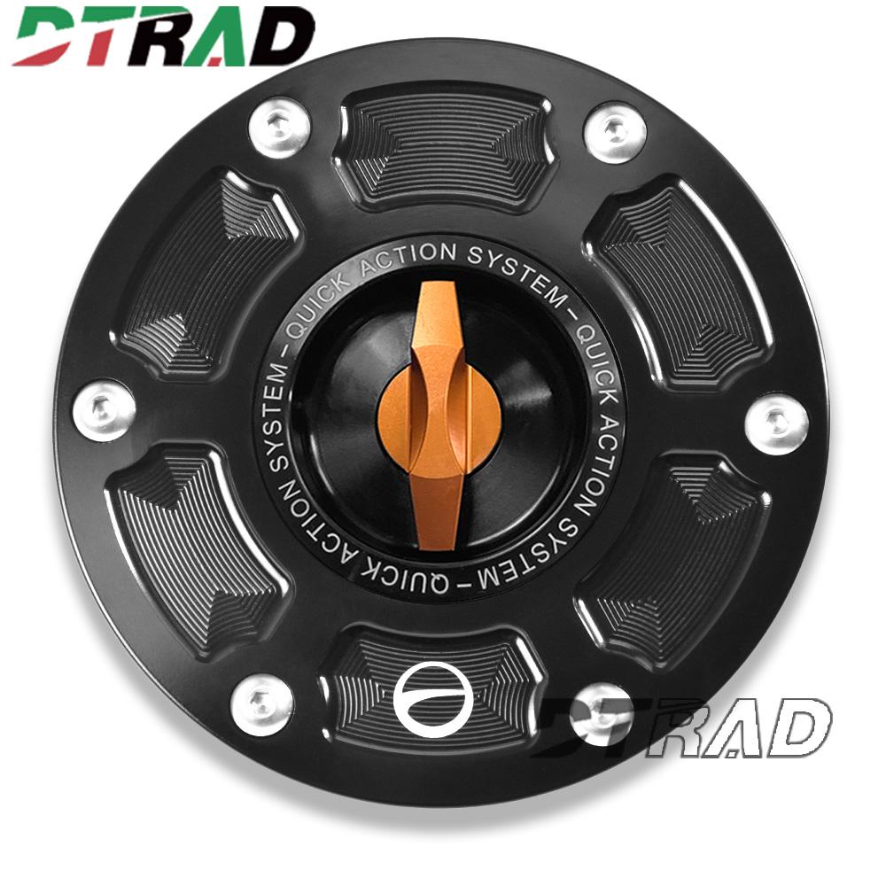 For 1290 Super Duke R/1290 Super Duke GT Quick Action Racing Fuel Tank Cap Motorcycle With Key Anti-Theft Engine Oil Filling Cap Orange Type-I