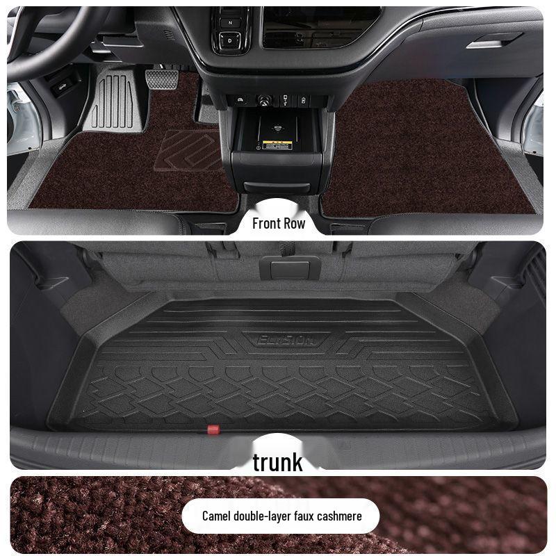 Honda Odyssey Floor Mats, Full Coverage, Models 15-26, Front Row TPE, EHEV Seven-Seater Special GAC
