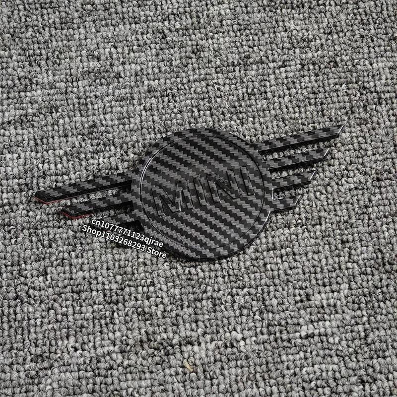 ABS Car Front Hood Rear Trunk Emblem Badge Sticker For BMW Mini Cooper F55 F56 F57 Replacement Logo Auto Accessories