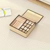 2-in-1 Foldable Fabric Storage Box with Lid, 13/17 Compartments, Beige/Grey Drawer Organizer for Bras, Socks, Ties, Space-Saving Closet Organizer