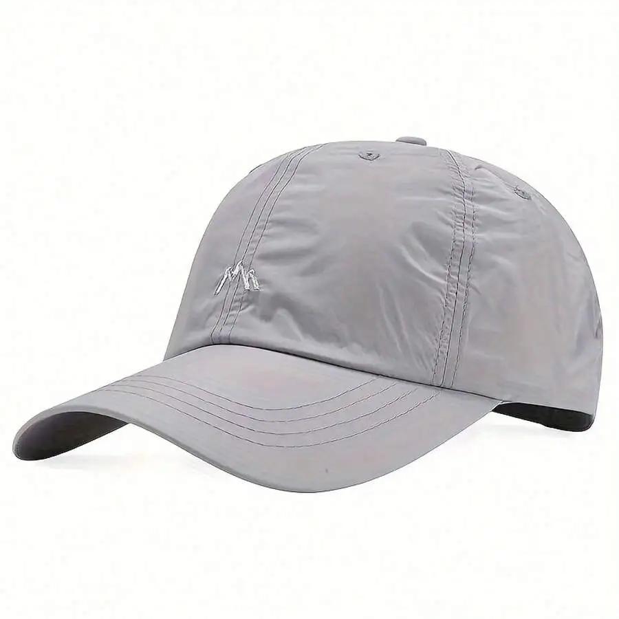 Lightweight Quick-Dry Baseball Cap For Adults Sun Protection Breathable Sports Hat