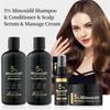 Head Care Serisi Saç Bakım Seti 1*Şampuan 300ml+1*Saç Kremi 300ml+1*Saç Derisi Serumu Suyu 30ml+1*Saç Derisi Masaj Kremi 100g
