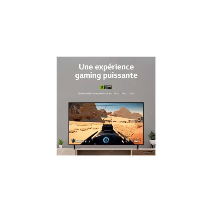Téléviseur LG 75UR78 - UHD 4K 189 Cm - Blanc - HDR - Smart TV