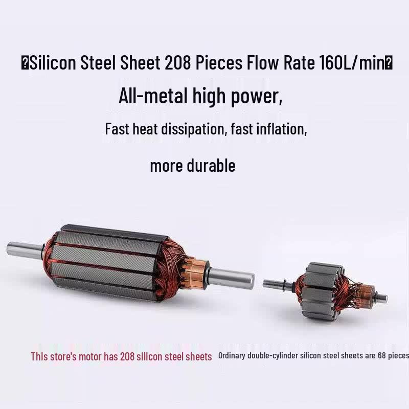 Dual-Cylinder High-Power Car Air Pump