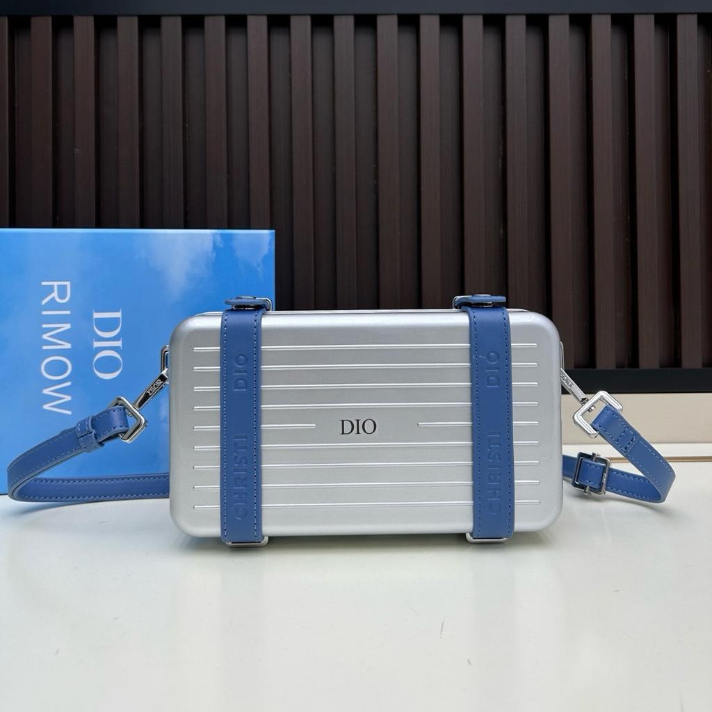 2026 Bolsa Caixa Ombro Único Alta Beleza Concha Dura de Alumínio Transversal Co-branded Bagagem Estilo Igual Masculino Feminino