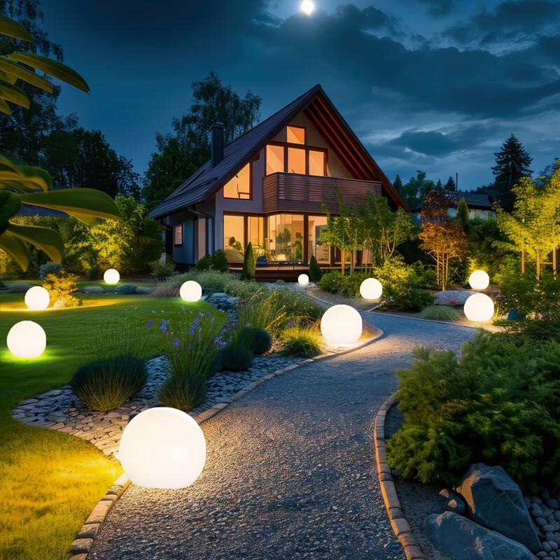 Nufeng Outdoor Moon Sphere Garden Lamp