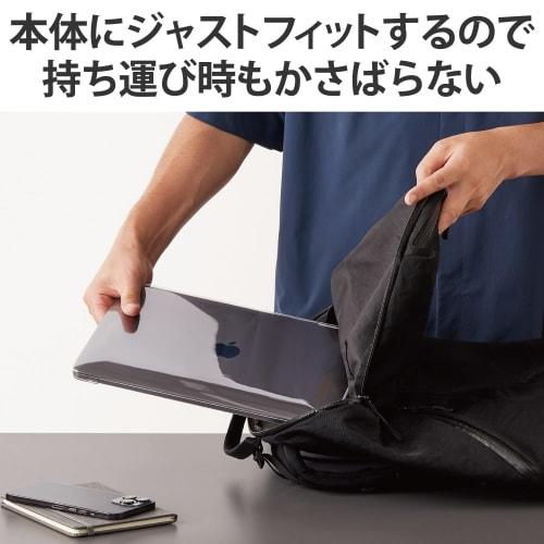 ELECOM MacBook Air 13.3 inch (2020/2019/2018) Compatible with M1 chip model Hard case Transparent Anti-scratch Anti-stain Heat exhaust design Thin sli