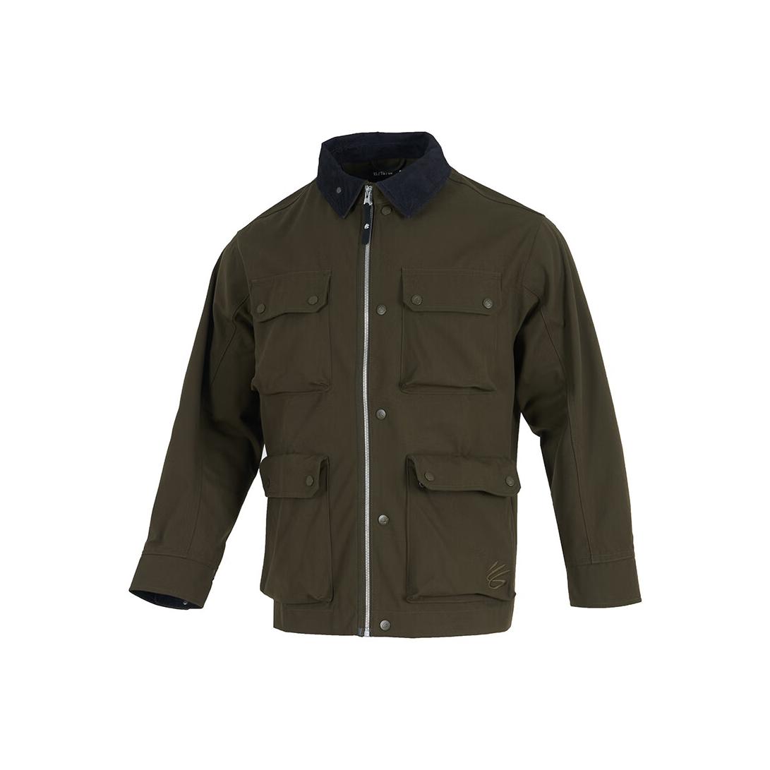 

Under Armour Прочная Универсальная Водоотталкивающая Дышащая Свободная Куртка с Длинным Рукавом Мужская Куртка 6012760-308 M