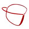 Damen G-String T-förmig Tiny Solid Color Low Waist Hoop Slutty Sexy Antiseptisch Atmungsaktiv