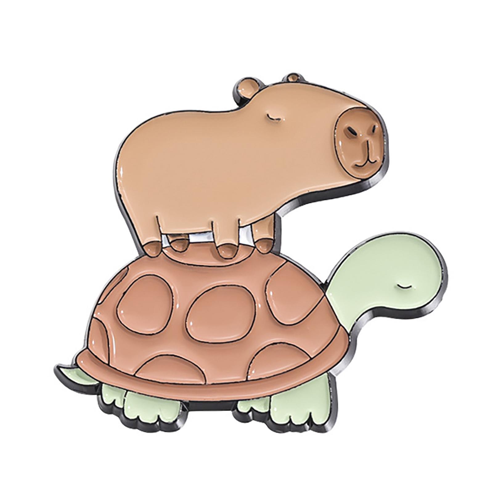 

Креативная брошь Уникальные значки с животными Значок для рюкзака Ювелирные изделия для одежды Сплавная текстура для модных аксессуаров и подарков A