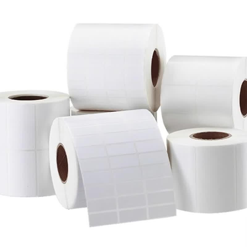 Jinghong Barcode Thermal Transfer Label Paper (80x40mm, 5 Rolls)